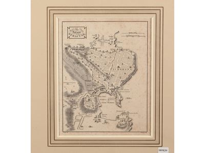 Plan Of The Ancient Syracuse