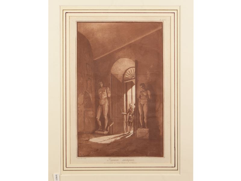 Jean-pierre Louis Laurent Houel - Figures Antiques Qui se Voyent Au Palais Senatorial De Palerme