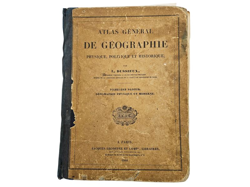 Atlas Général De Géographie Physique, Politique Et Historique