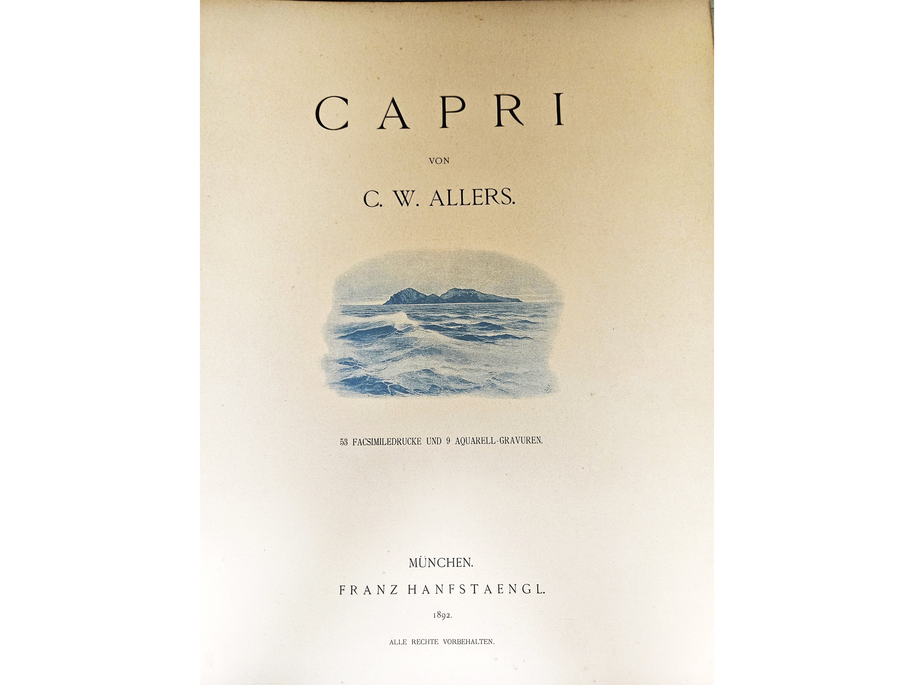 Christian Wilhelm Allers - Capri