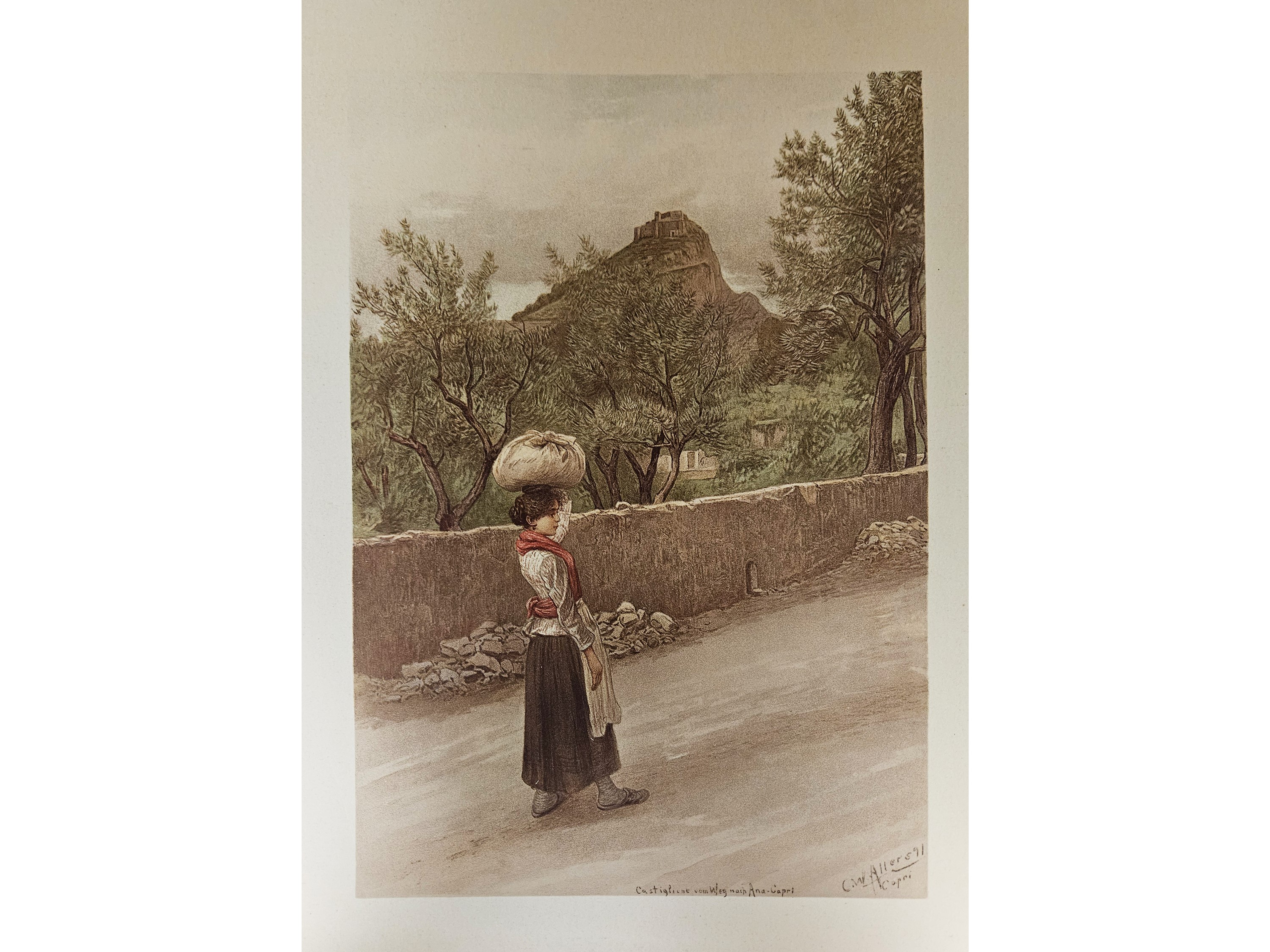 Christian Wilhelm Allers - Capri