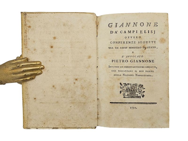 Giannone da' Campi Elisj Ovvero Conferenze Segrete...