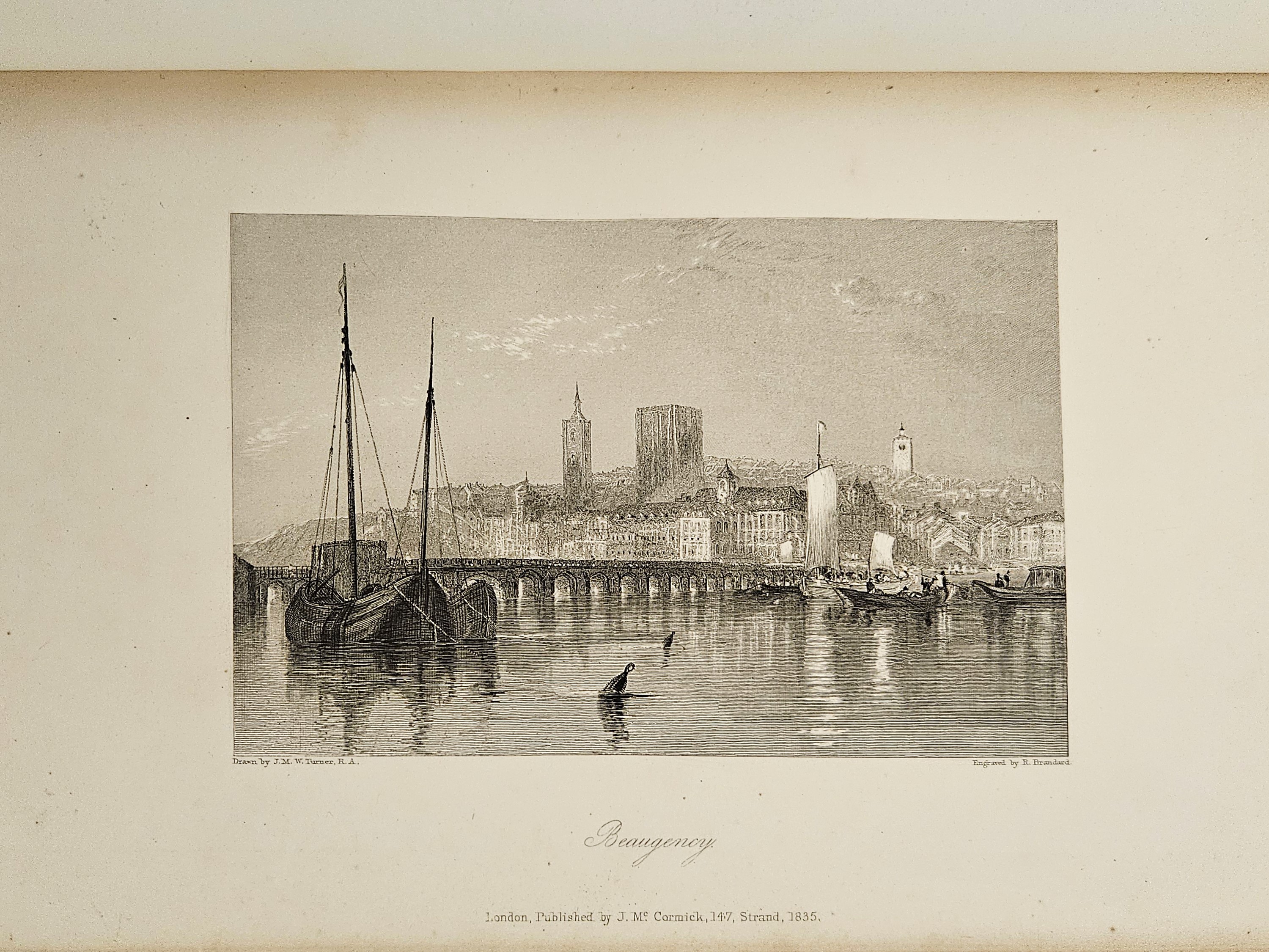 Turner's Rivers Of France. The Loire
