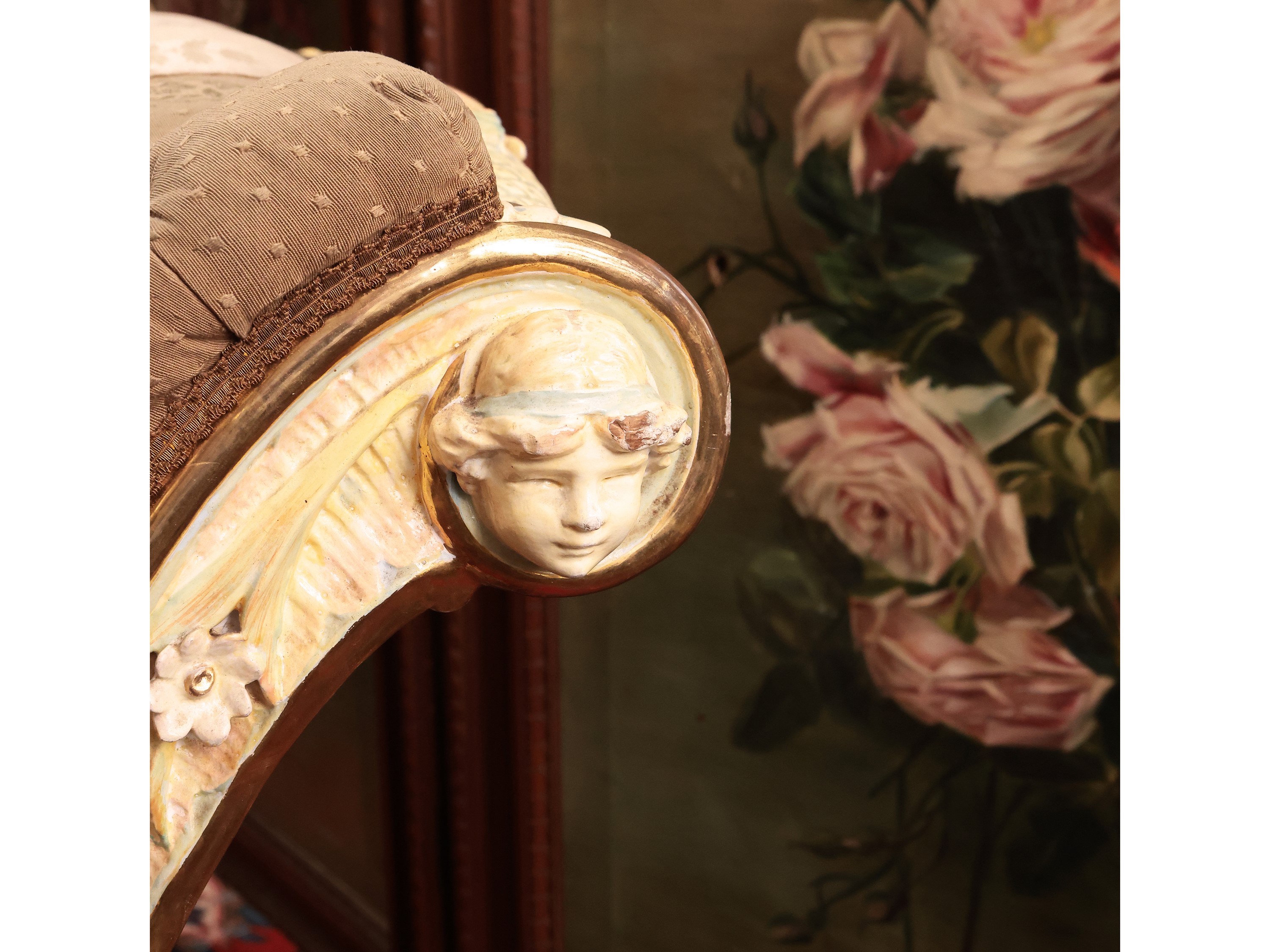 Poltrona Fantasia in Legno Laccato