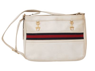 Gucci, Borsa a Tracolla in Pelle Bianca