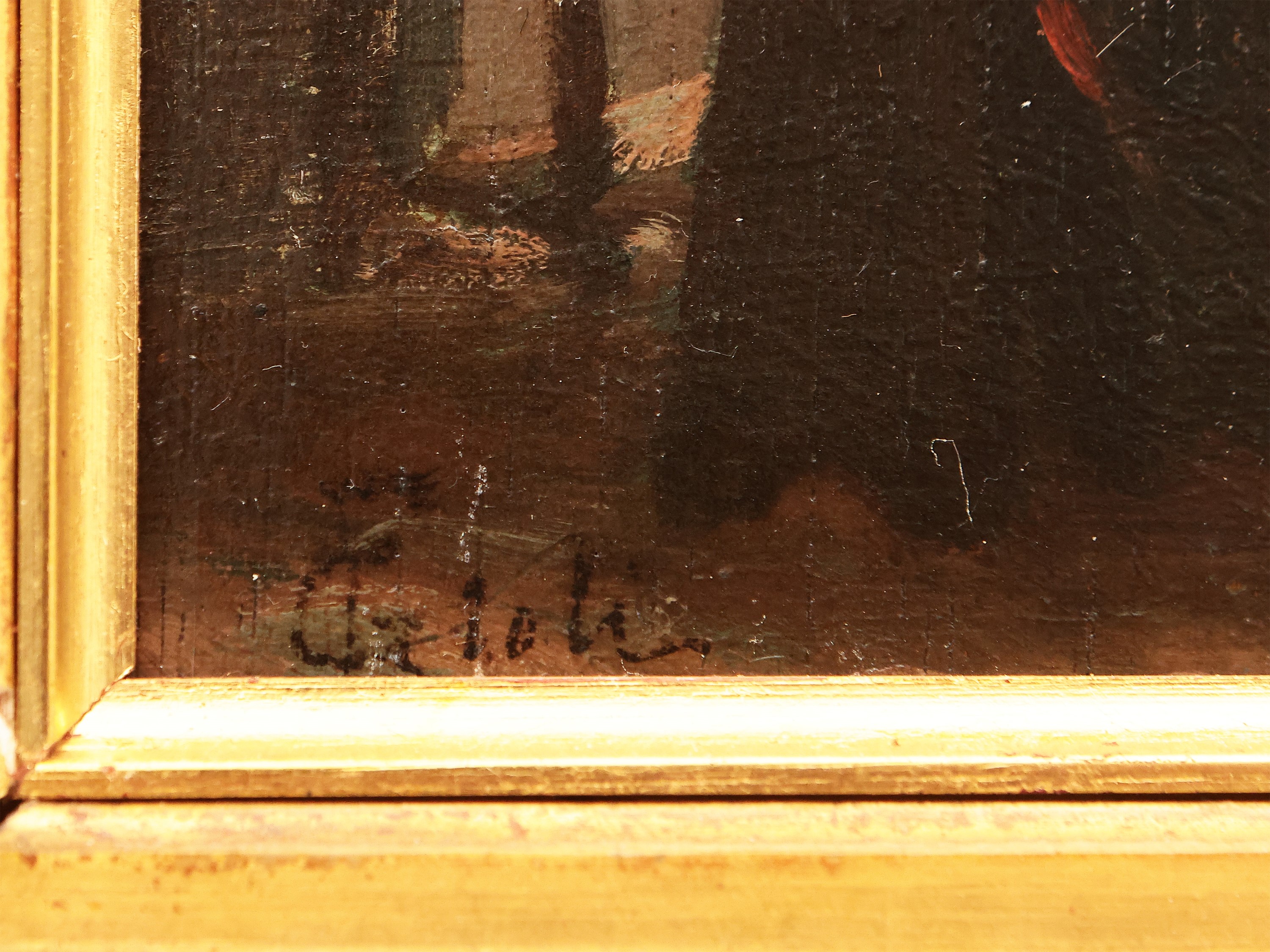 Francesco Gioli - Goldoni che Fa Visita a Rousseau