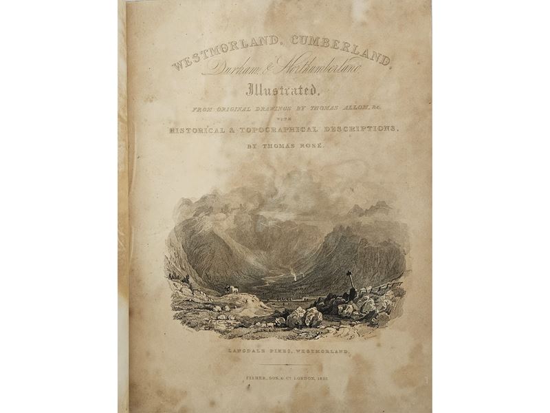 Westmorland, Cumberland, Durham, And Northumberland