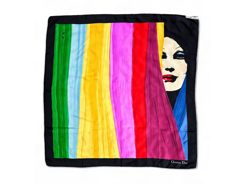 Christian Dior, Due Foulard in Seta
