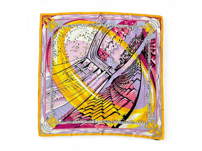 Emilio Pucci, Due Foulard in Seta