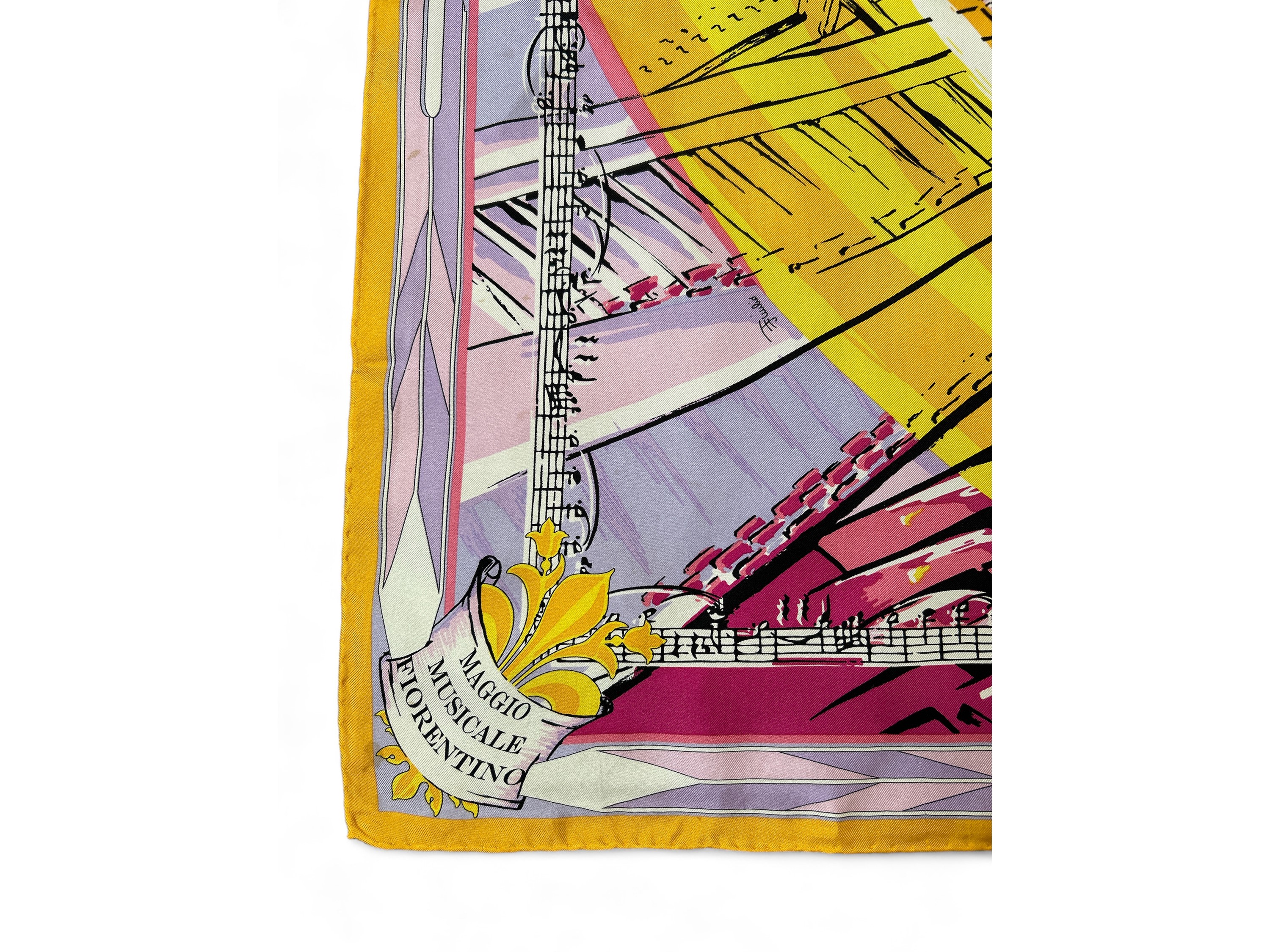 Emilio Pucci, Two silk scarves - Auction Vintagemania - Maison