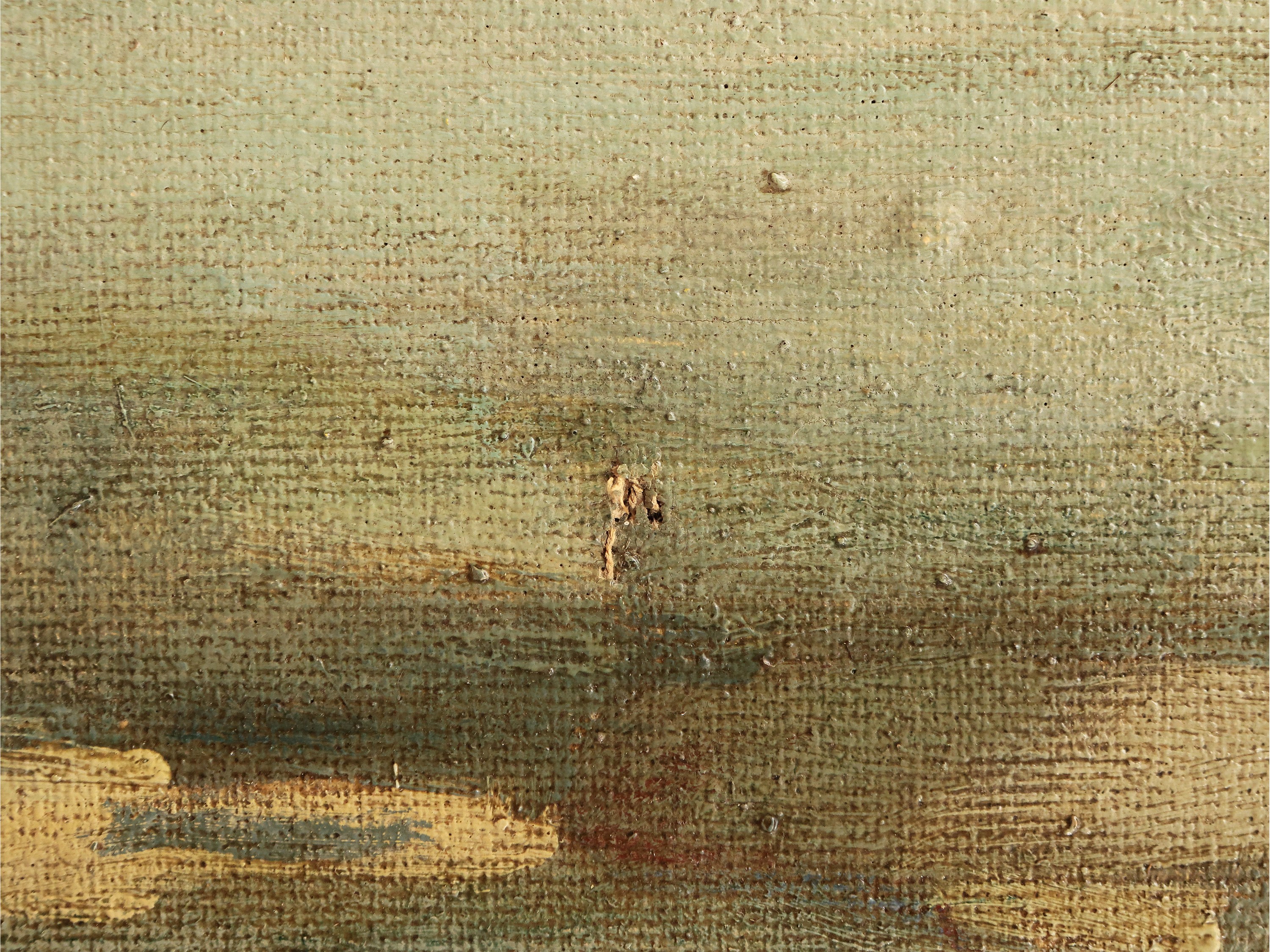 Giovanni March - Barche nel Porto di Livorno