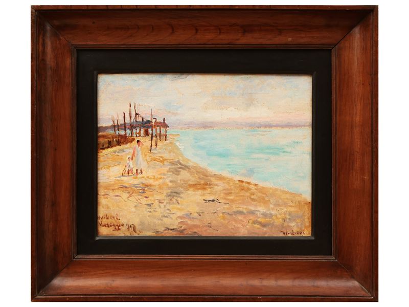 Ulvi Liegi - Spiaggia di Viareggio 1917