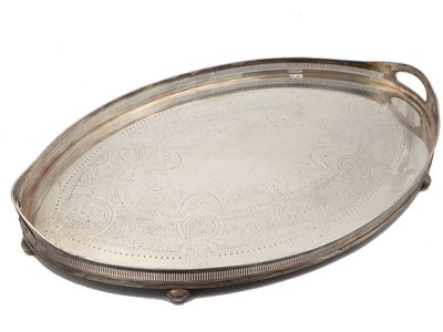 Guantiera in Argento