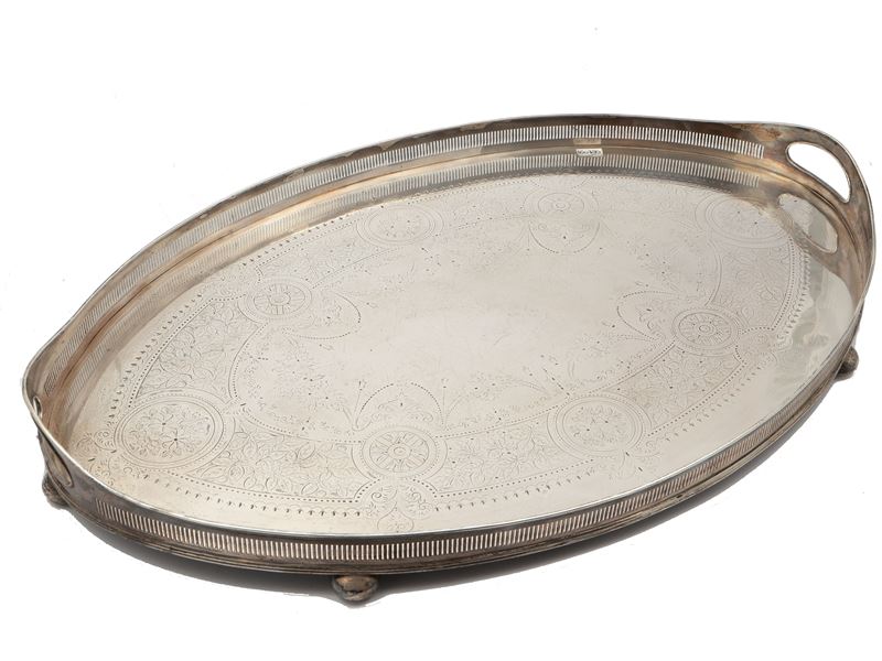 Guantiera in Argento