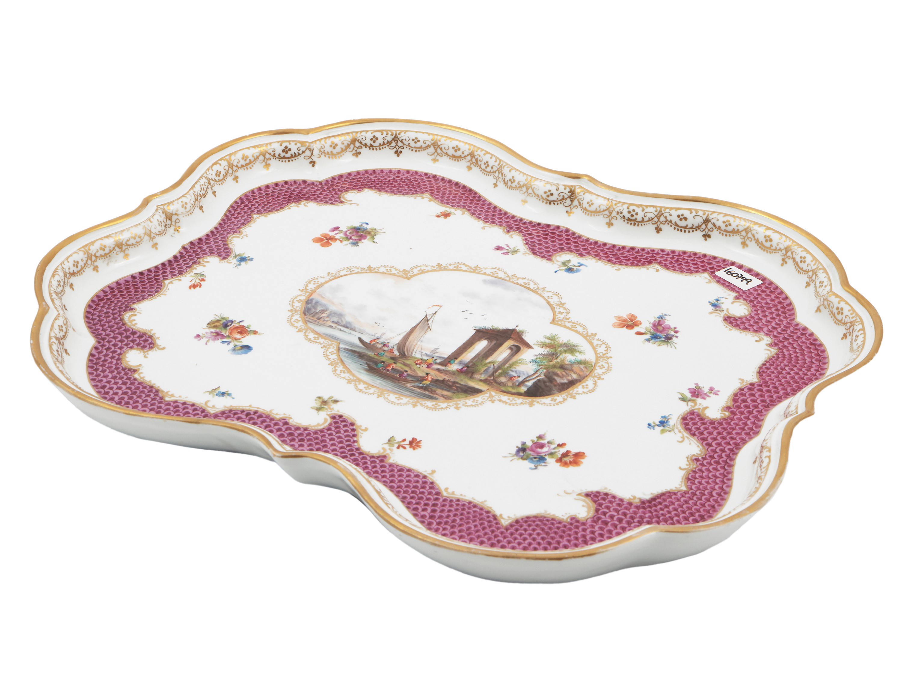 Vassoio in Porcellana, Meissen