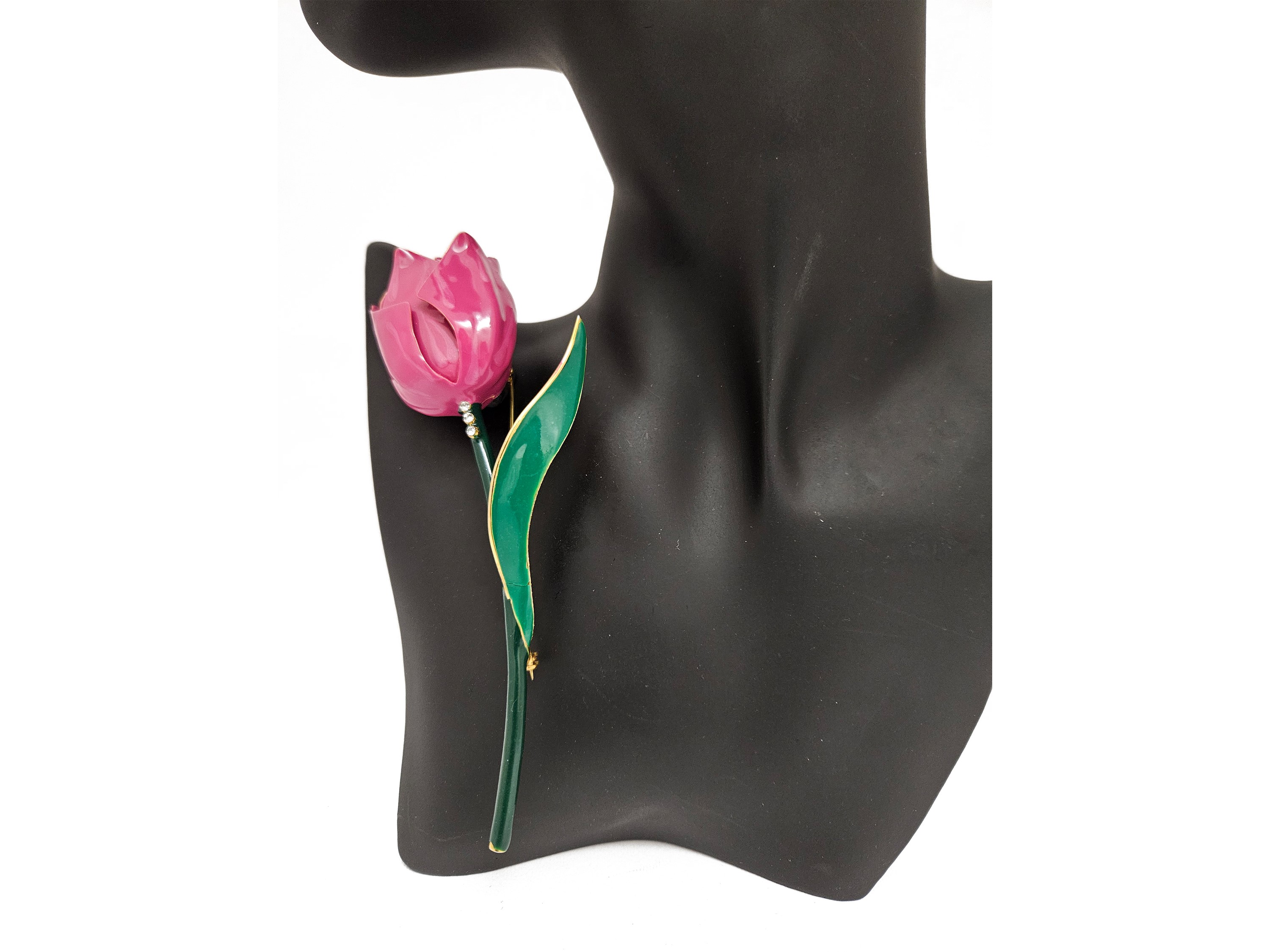 Spilla Tulipano Fucsia