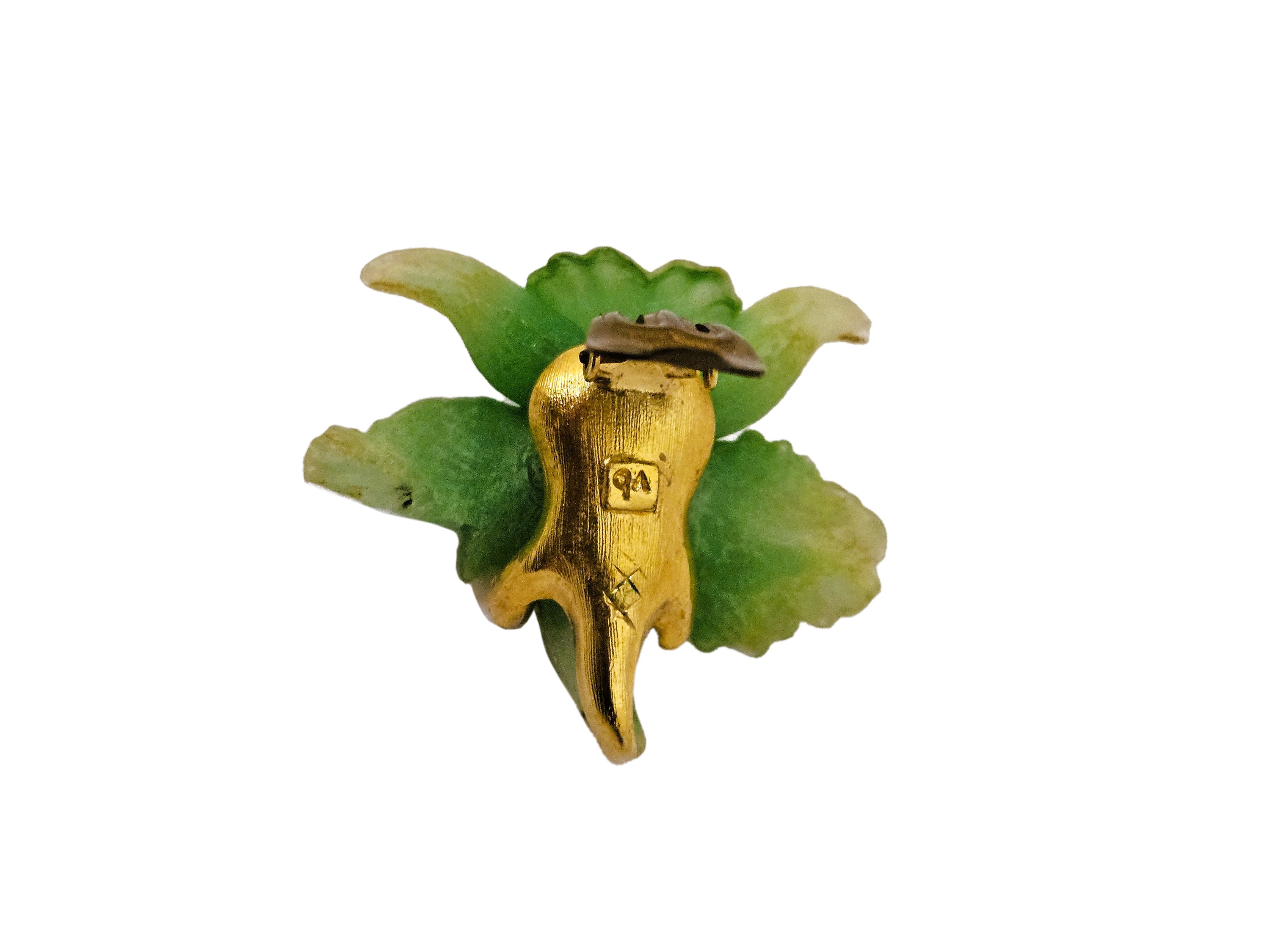 Orecchini a Clip a Forma di Orchidea
