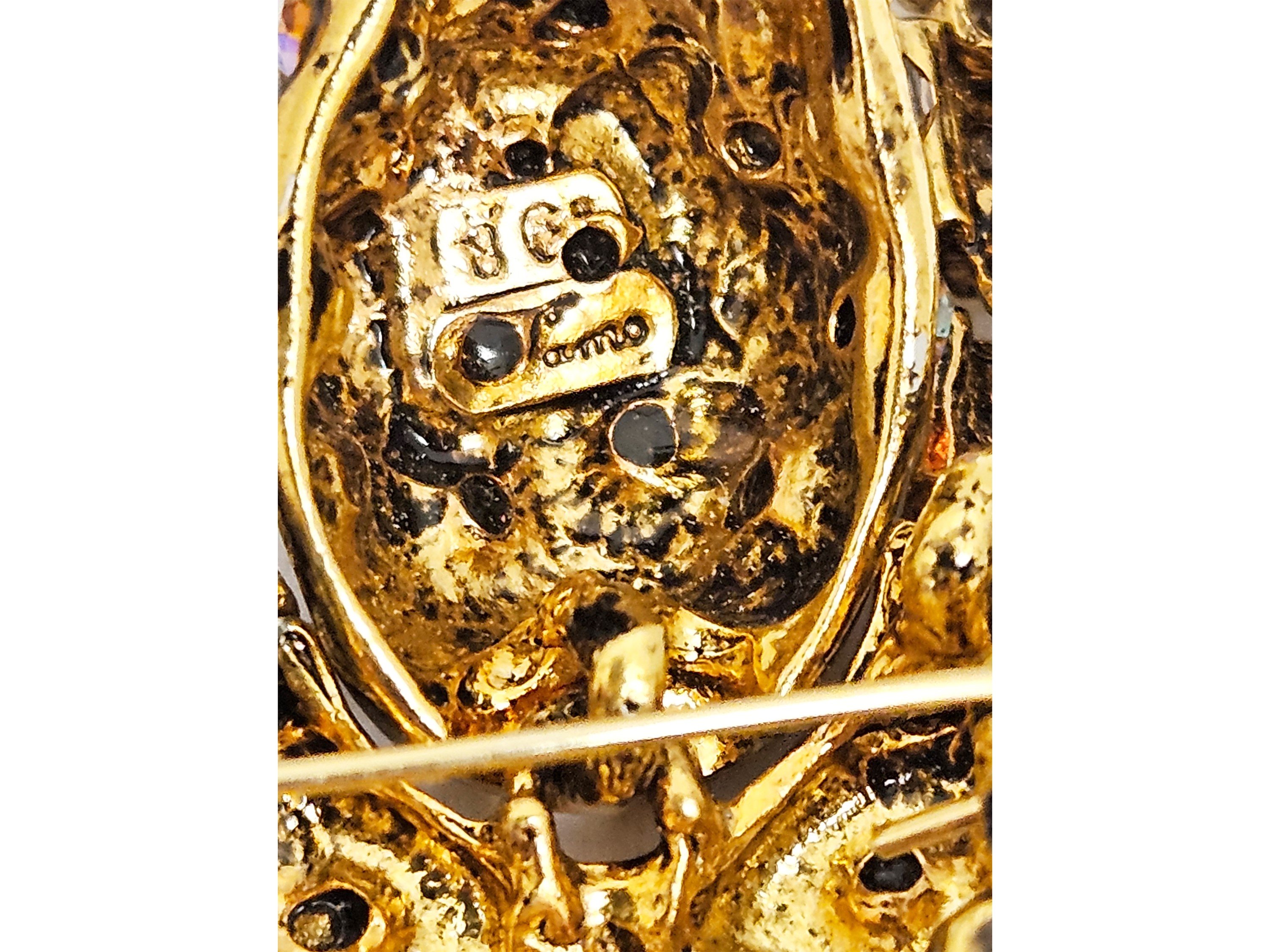 Spilla Animalier a Forma di Pantera