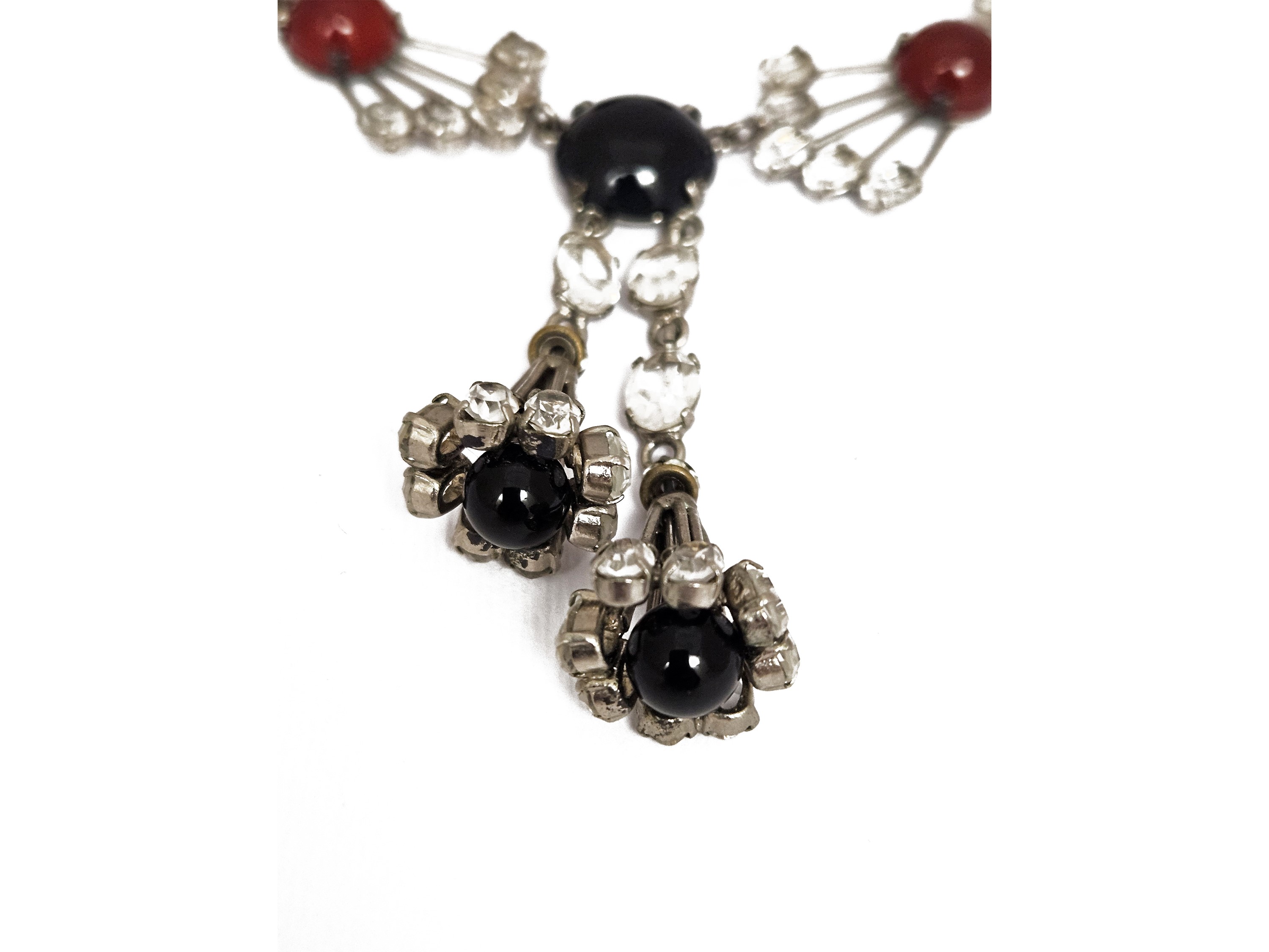 Demi Parure Collana e Orecchini di Gusto Liberty