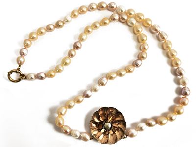Collana di Perle D'acqua Dolce