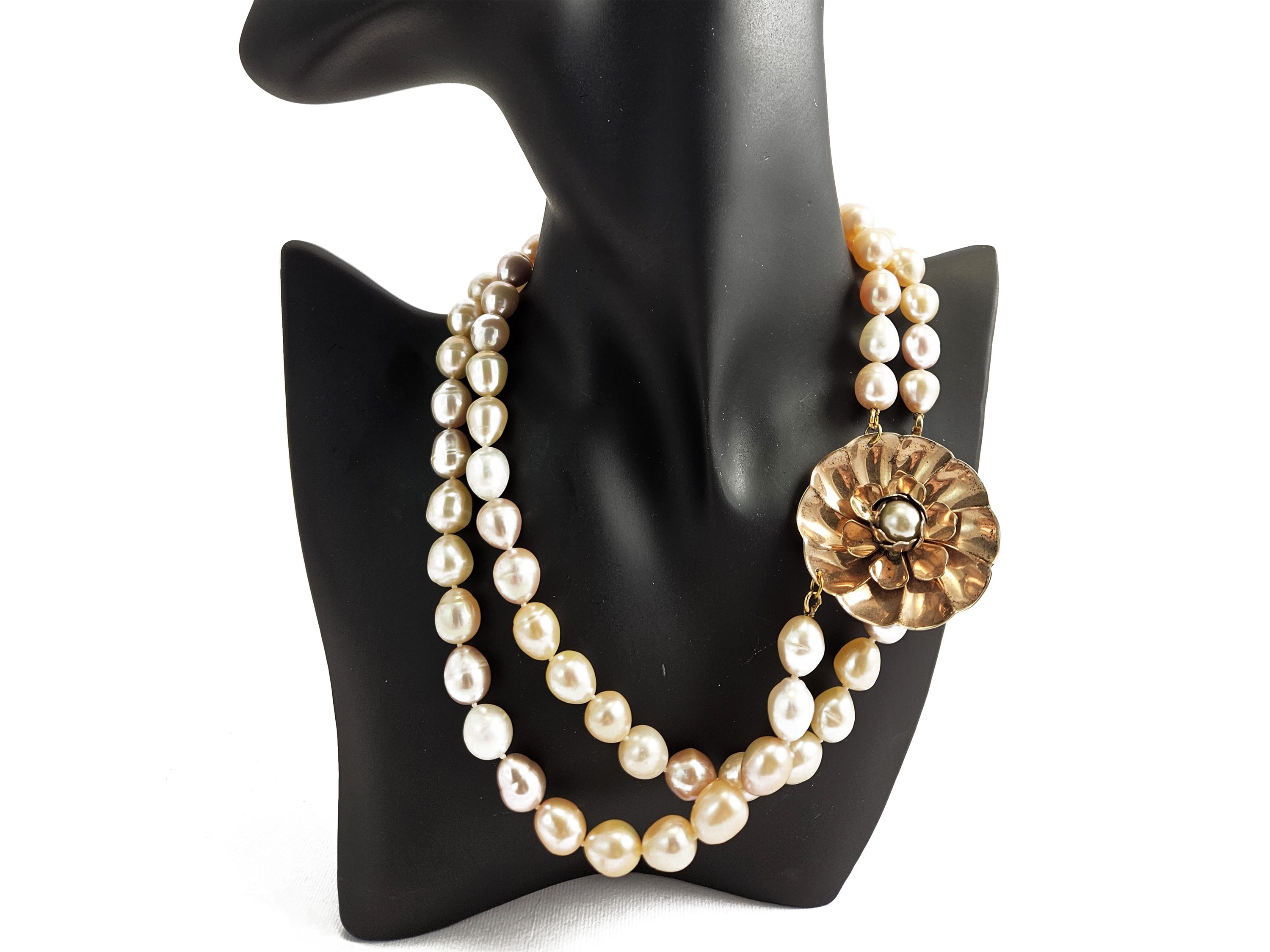 Collana di Perle D'acqua Dolce
