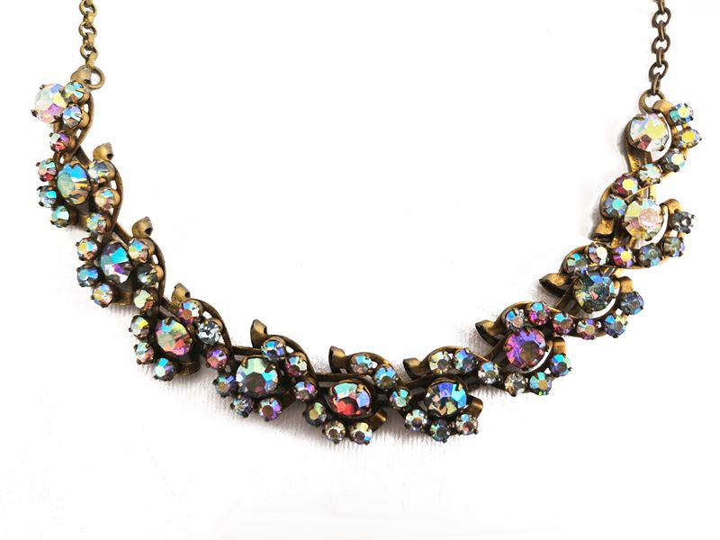 Collana con Strass Aurora Boreale