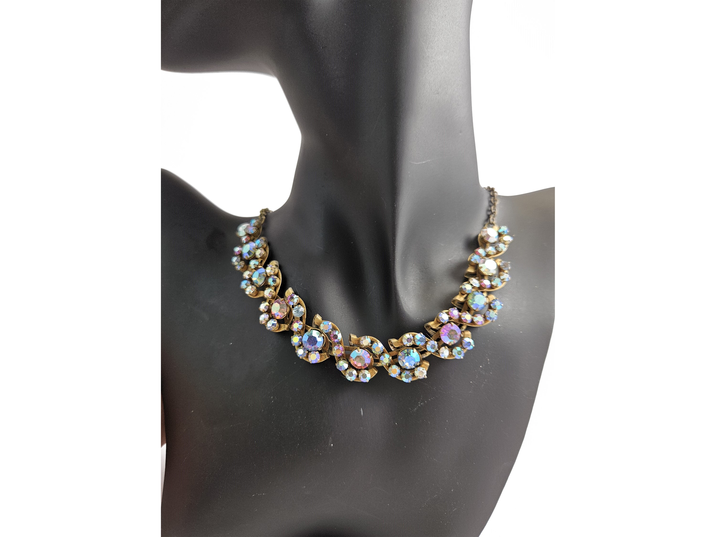 Collana con Strass Aurora Boreale