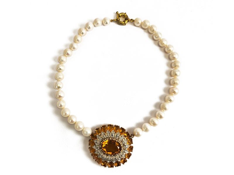Panetta, Collana di Perle D'acqua Dolce