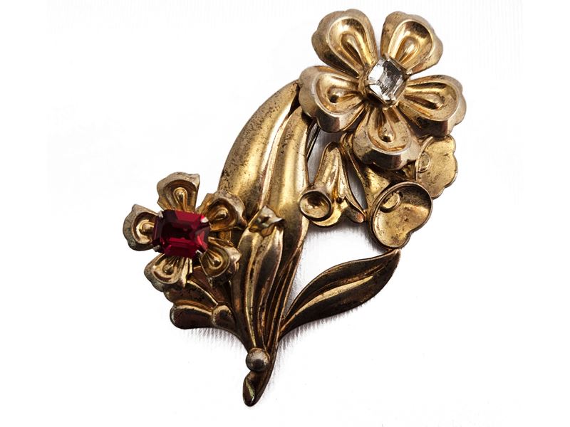 Spilla in Argento Sterling 925 Dorato