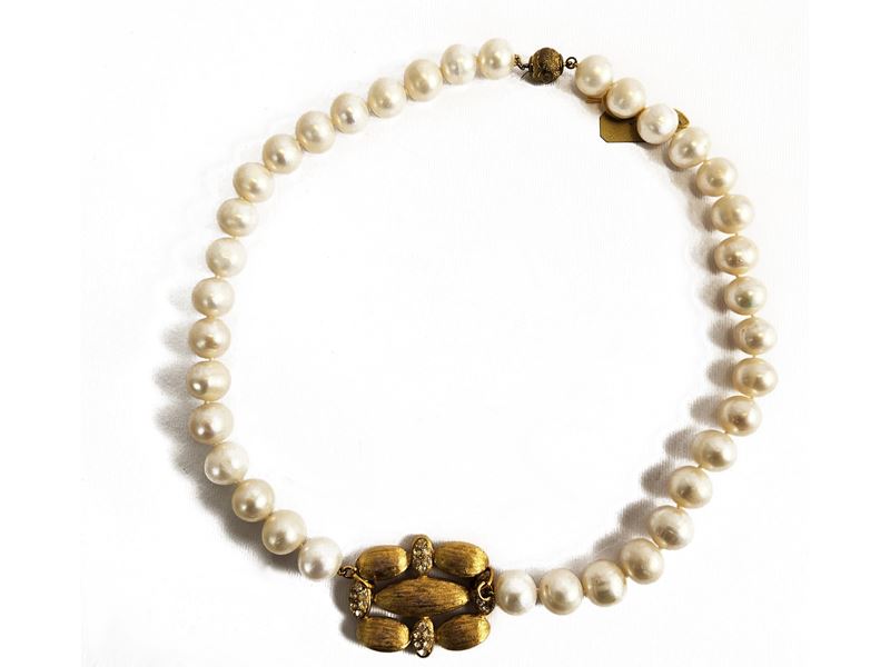 Collana di Perle D'acqua Dolce