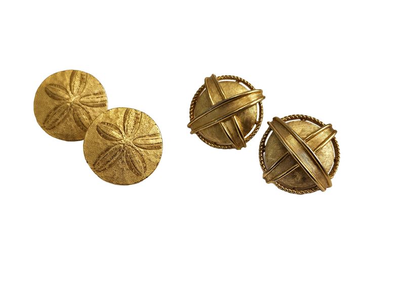 Trifari, Due Paia di Orecchini