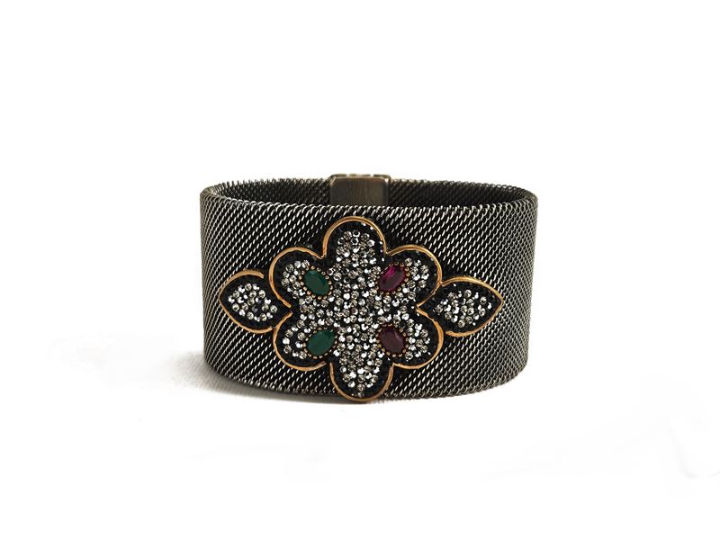 Bracciale a Fascia in Argento Sterling 925