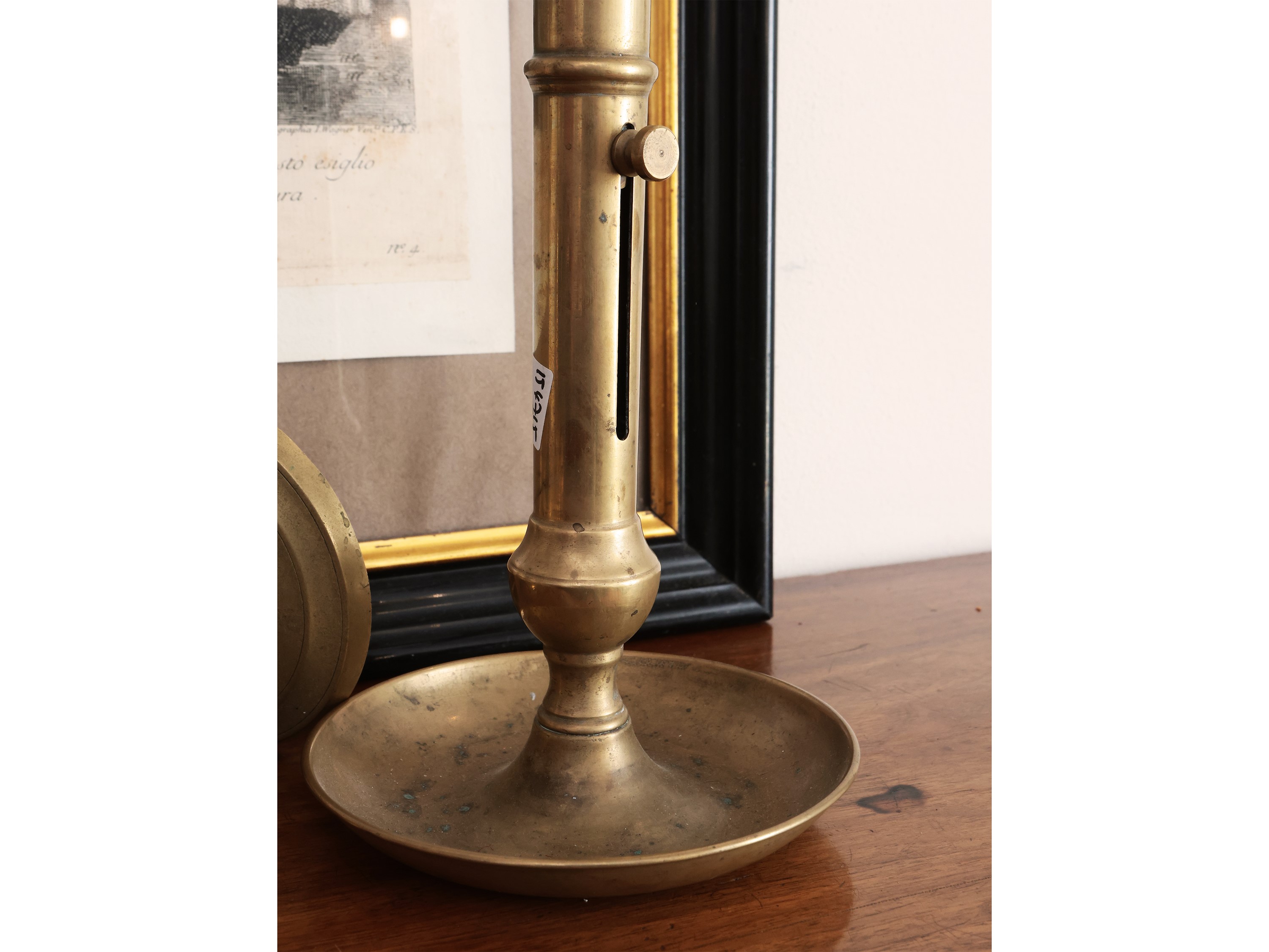 Quattro Candelieri in Ottone