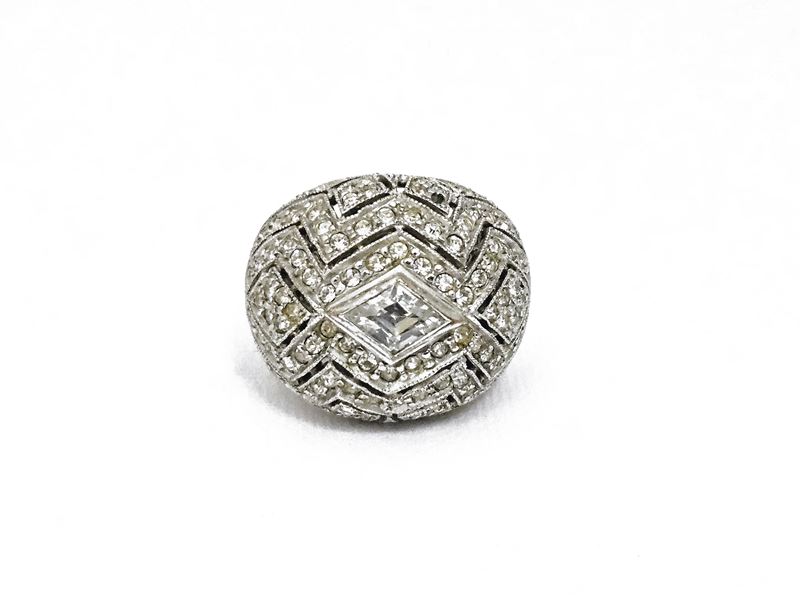 Anello da Cocktail in Argento Sterling 925