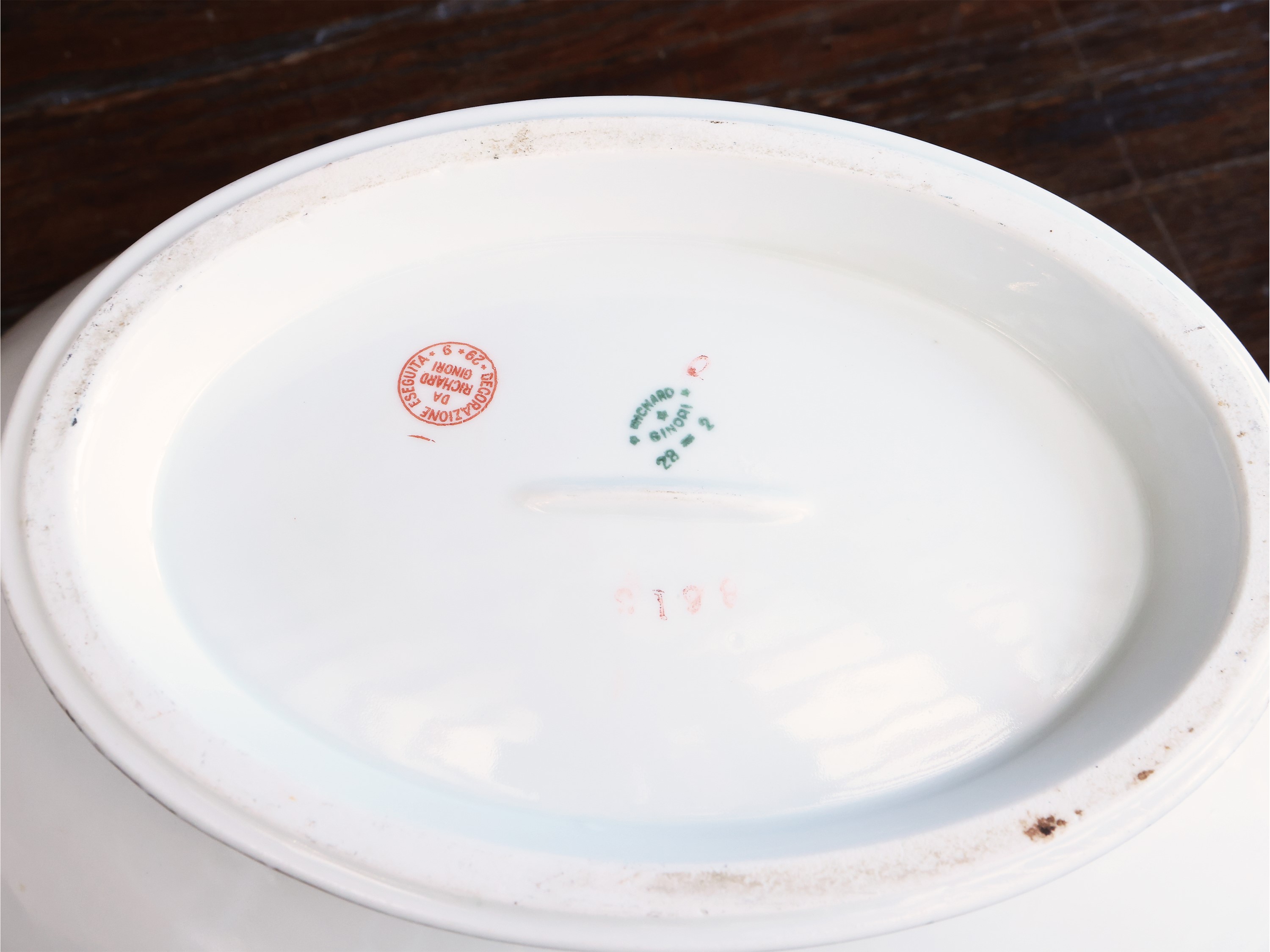 Quattro Zuppiere in Porcellana, Richard Ginori e Laveno