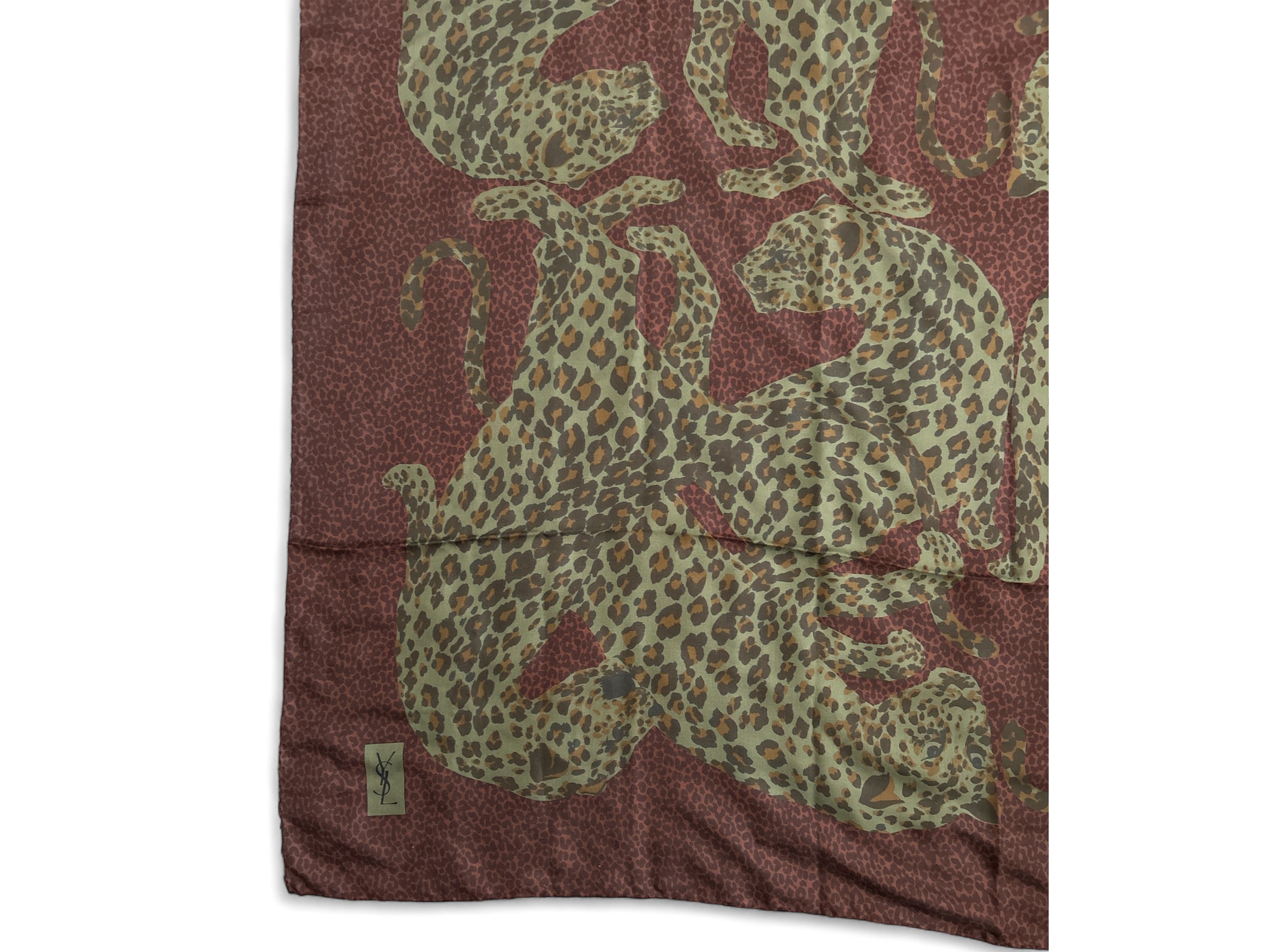 Yves Saint Laurent, Stola in Seta Animalier