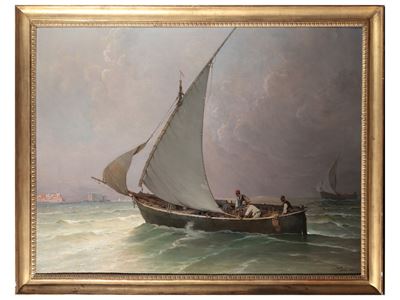 Rientro dalla Pesca a Napoli 1934
