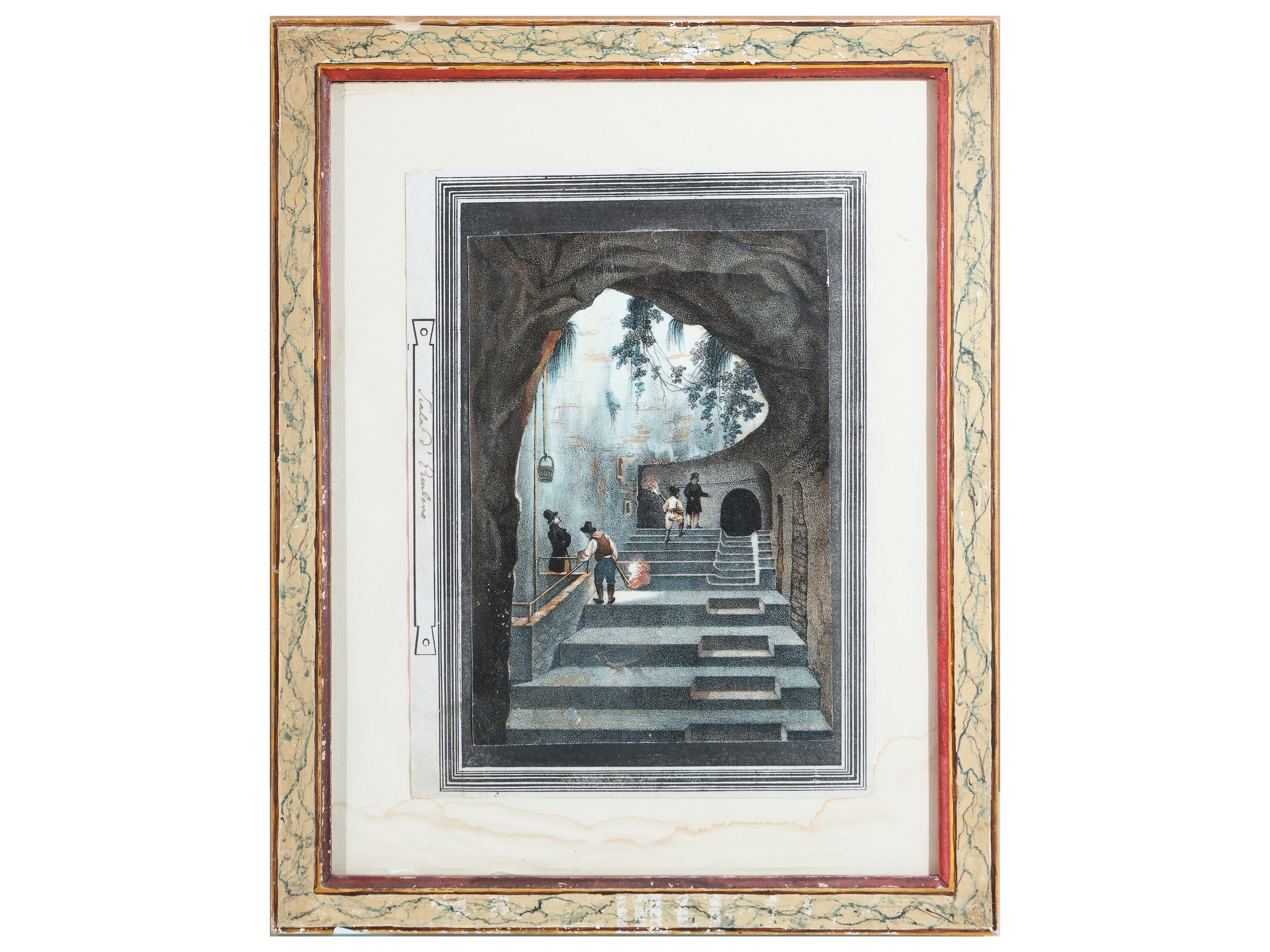 Scuola Napoletana della Fine del XIX/inizio del XX Secolo - Sei Vedute di Napoli