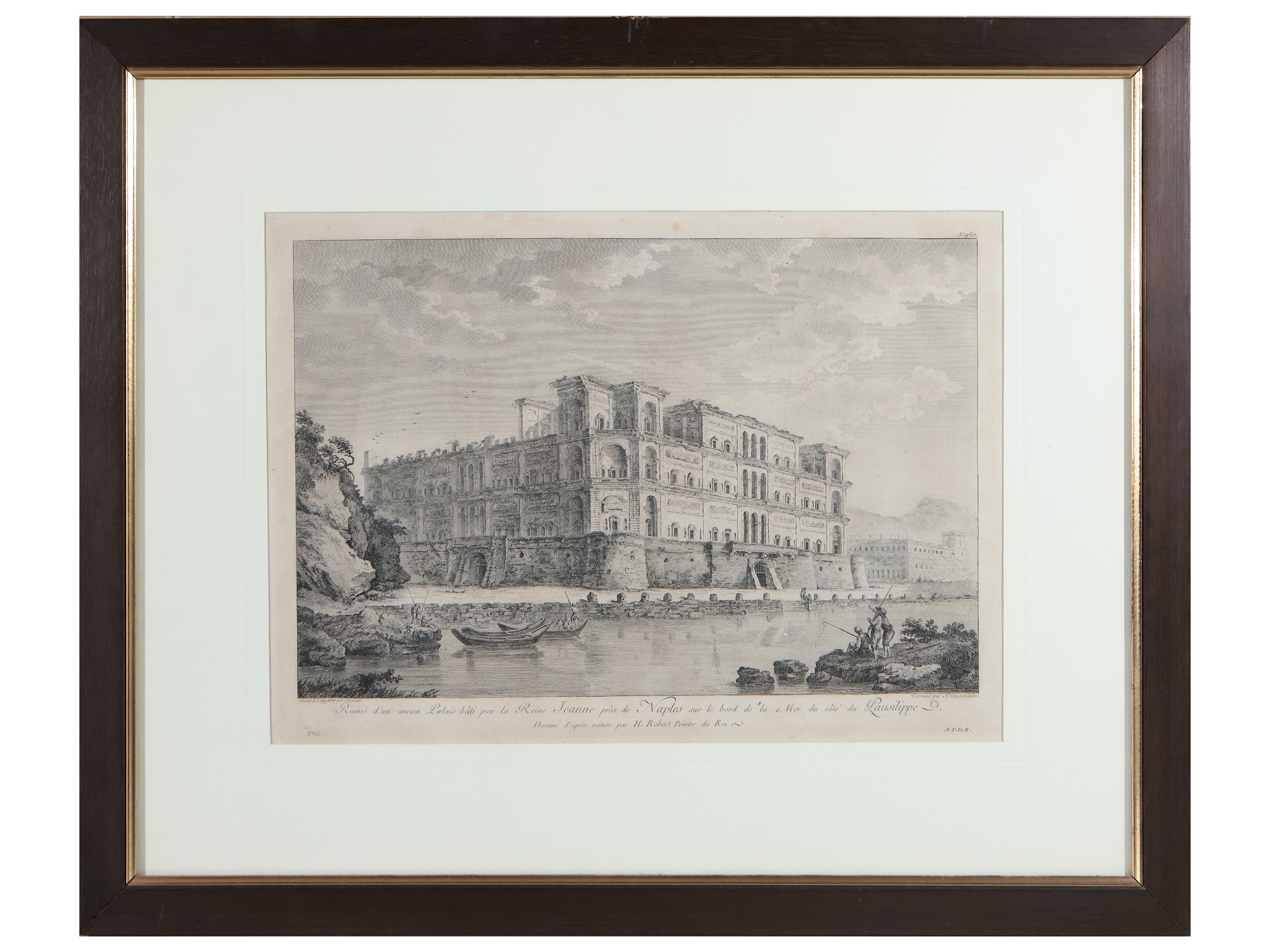 Ruines d'un ancient Palais [...] Naples - Chateau de la Reine Jeanne