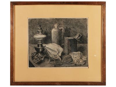 Bottiglie - Natura Morta 1921