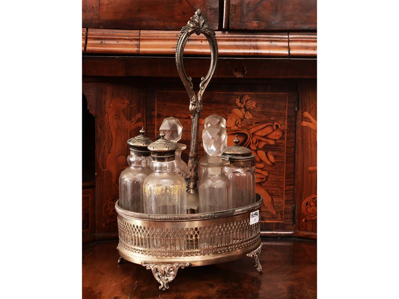 Cruet in Metallo Argentato