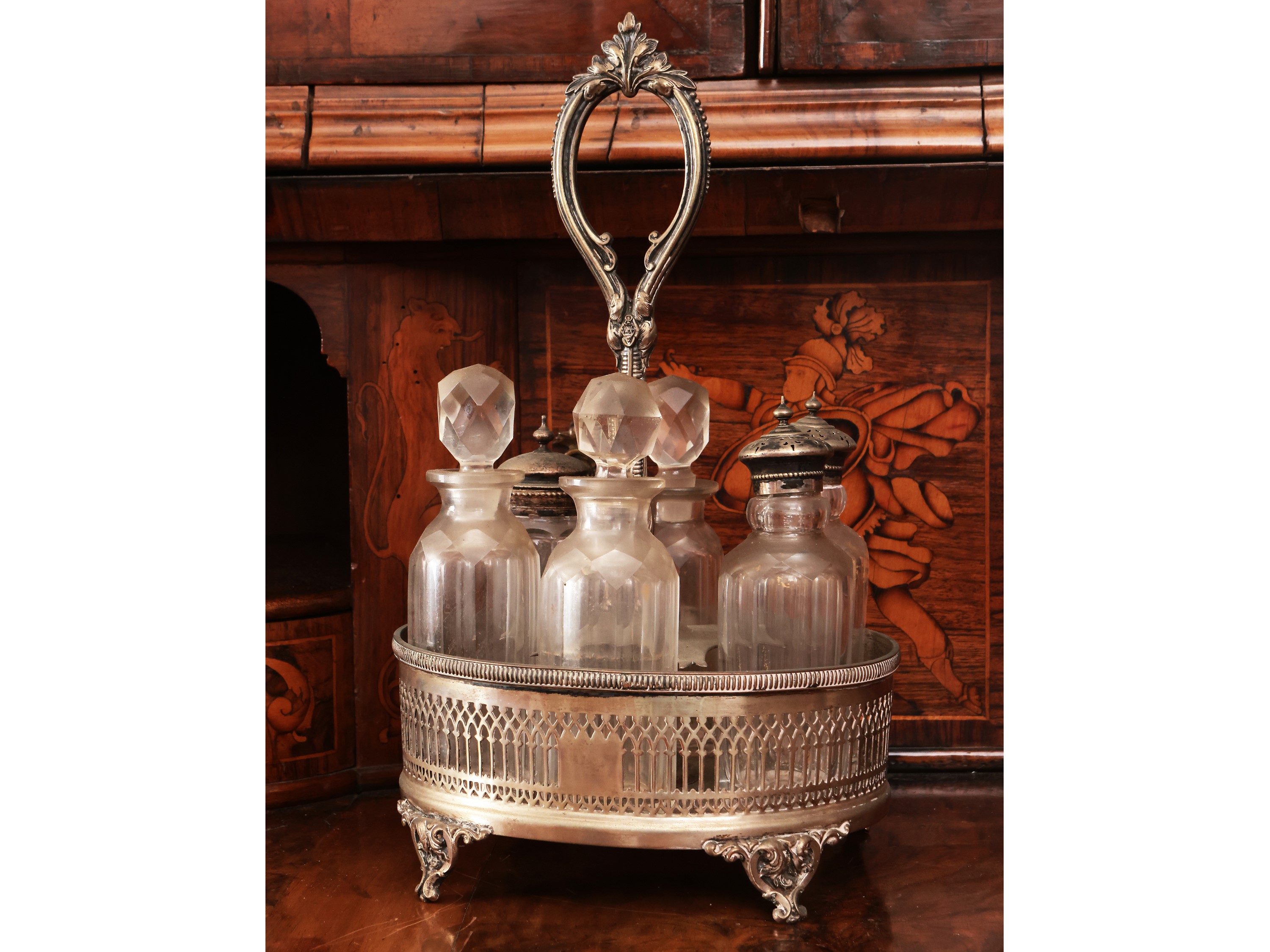 Cruet in Metallo Argentato
