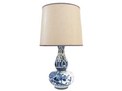 Lume da Tavolo in Ceramica Smaltata, Delft