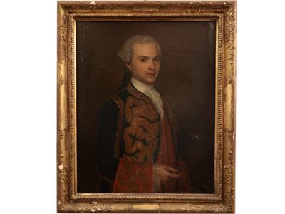 Ritratto di Gentiluomo in Abiti Settecenteschi