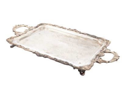 Guantiera in Metallo Argentato