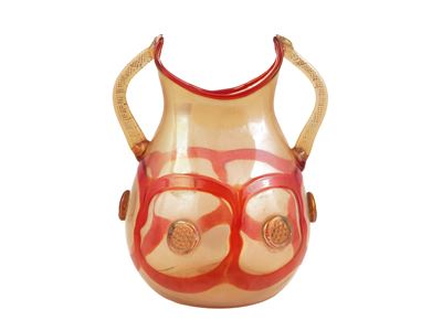Vaso Ad Anfora Biansato, F.lli Toso