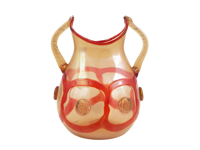 Vaso Ad Anfora Biansato, F.lli Toso
