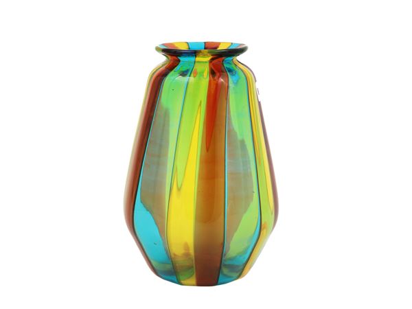 Vaso in vetro F.lli Toso