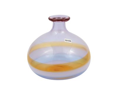 Vaso a Forma di Bottiglia di Gianmaria Potenza per la Murrina