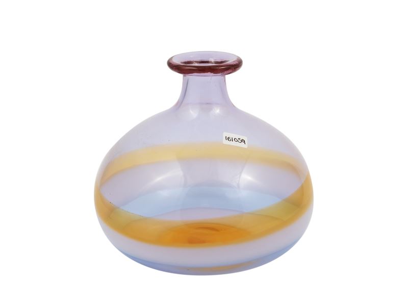 Vaso a Forma di Bottiglia di Gianmaria Potenza per la Murrina